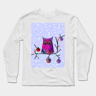 THE Festive Owl Long Sleeve T-Shirt